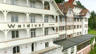 Waldlust Hotel damals