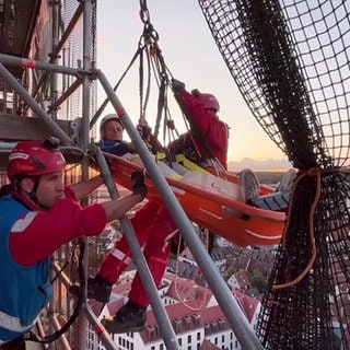 Rettung vom Ulmer Münster