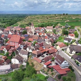 Stadt von oben