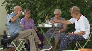 Kaffeekränzchen auf dem Friedhof