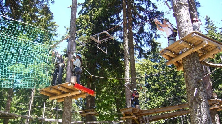 Kletterwald auf dem Feldberg