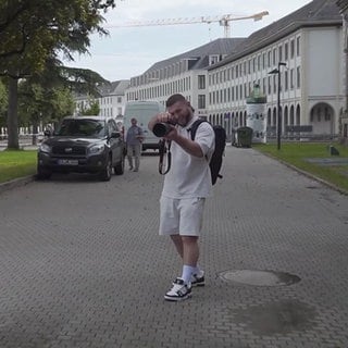 Fotograf bei der Arbeit