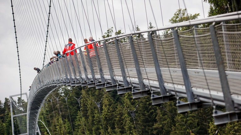 Hängebrücke in Bad Wildbad