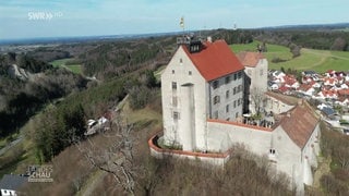 Waldburg von oben