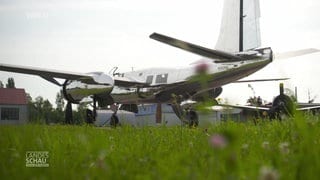 Fliegen im ehemaligen Weltkriegsbomber