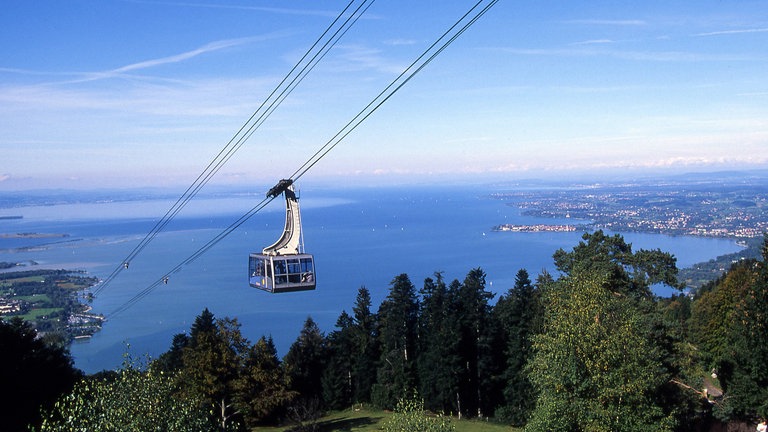 Blick vom Pfänder auf den Bodensee