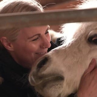 Diana Dambach mit Pferd