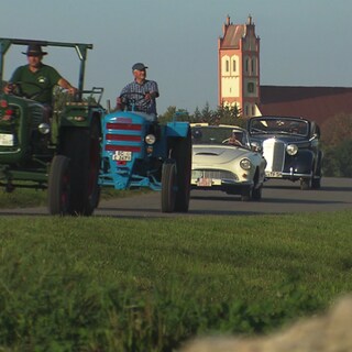 Oldtimer-Ausfahrt bei Schemmerhofen