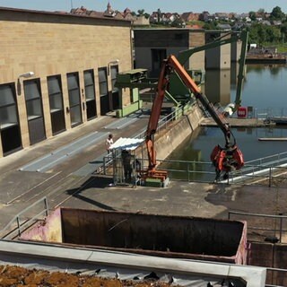 Wasserkraftwerk in Lauffen am Neckar