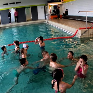 Das kleine Schwimmbad von Bötlingen