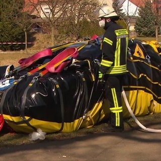 Löschsack für Feuerwehr