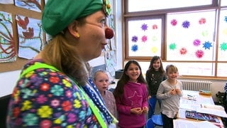 Clown in Schule in Weil im Schönbuch