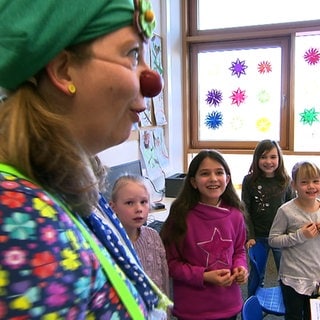 Clown in Schule in Weil im Schönbuch