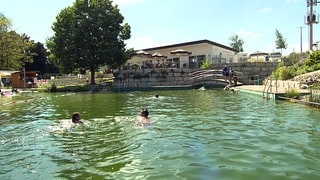 Campingplatz mit Naturfreibad in Leiberdingen