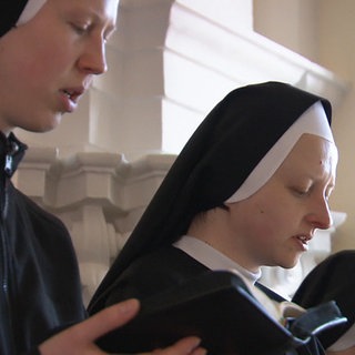 Nonnen im Kloster Marienburg in Wutöschingen