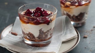 Weihnachtsrezept für Schwarzwälder-Kirsch-Dessert