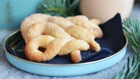 Sahne-Zöpfchen - Weihnachtsgebäck