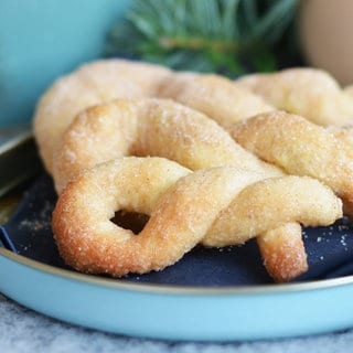 Sahne-Zöpfchen - Weihnachtsgebäck