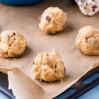 Weihnachtsrezept für Quarkstollen-Konfekt