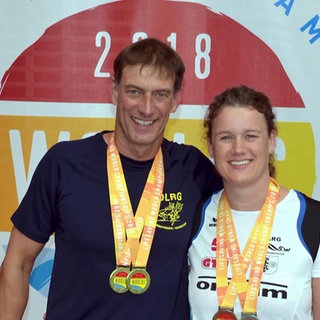 Rettungsschwimmer Norbert und Anneke Haaser