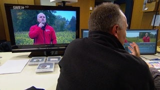 Videoschnitt beim Landesschau Wetter