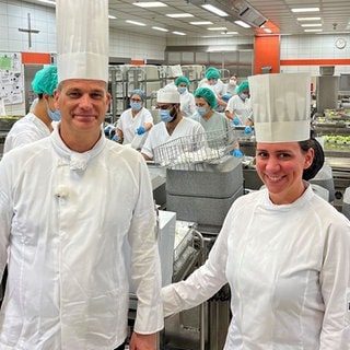 Die Großküche des Brüderkrankenhauses in Trier