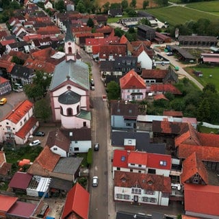 Kirchstraße von oben