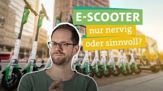 Tobias Koch checkt, ob mithilfe von E-Scootern Mikromobilität und Klimaschutz vereinbar sind.