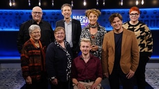 Christel Klust, Dorle Robbe, Matthias Keck, Michael Steinbrecher (vorne), Jürgen Fluhr, Dr. Christian Firus, Sissi Perlinger, Dottie Richter (hinten)