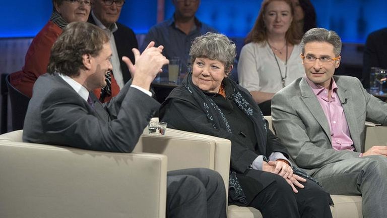 Andreas Englisch, Rotraud Perner und Krzysztof Charamsa (v.li.)