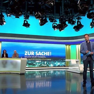 Moderator Florian Weber und seine Gäste