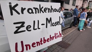 Demoplakat Zell-Mosel