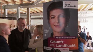 Wahlplakat BSW