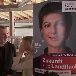 Wahlplakat BSW