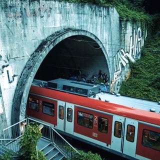 Liegengebliebene S-Bahn