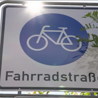 Verkehrszeichen "Fahrradstraße"