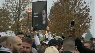 Proteste vor Militärgericht