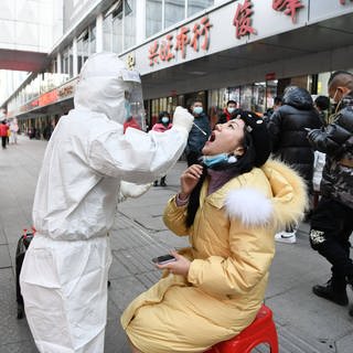 WHO-Expertinnen und -Experten suchten im chinesischen Wuhan nach den Ursprüngen der Corona-Pandemie.