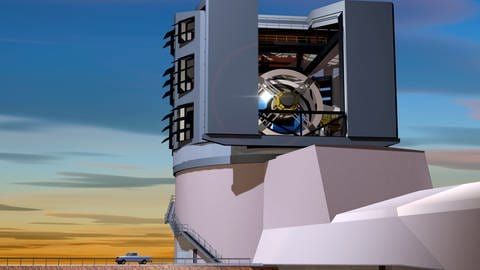 Das Rubin Observatorium soll ab 2022 tiefe Einblicke in die Weiten des Alls liefern.