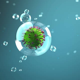 Aerosole können Coronaviren transportieren. Das zeigt eine neue, noch unveröffentlichte Studie aus den USA. Müssen die Corona-Abstandsregeln jetzt neu definiert werden?