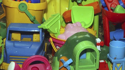 In vielen Kinderspielzeugen sind Weichmacher enthalten