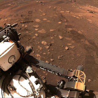 Rover Peseverance rollt über den Mars