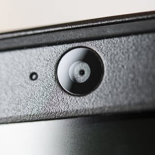 Front Kamera eines Laptops