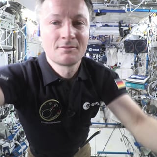 Astronaut Matthias Maurer verbringt insgesamt sechs Monate auf der ISS.