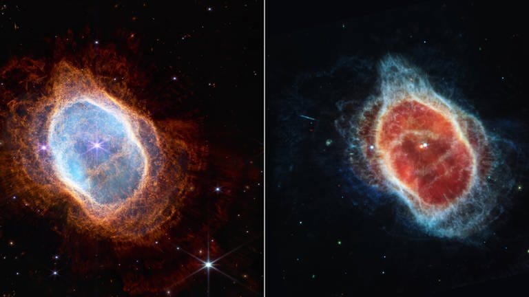 Erste Bilder des James Webb Weltraumteleskops: Südlicher Ringnebel