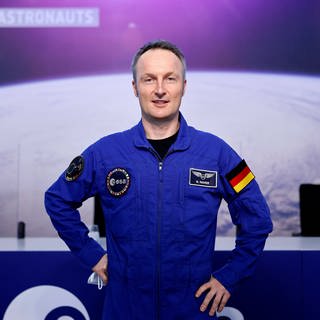 Matthias Maurer bei seiner Rückkehr nach Deutschland im Interview