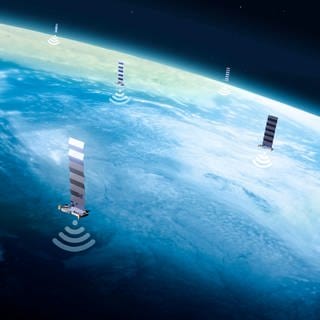 Starlink-Satelliten senden auch Radiosignale aus und stören dadurch die Radioastromonie.