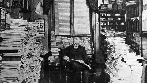 Das Foto zeigt Paul Ehrlich um 1914.