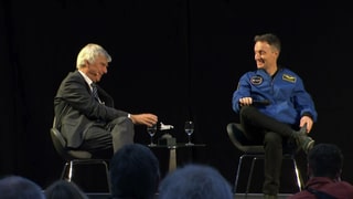 Ulf Merbold war der erste deutsche Astronaut im All, Matthias Maurer der bislang letzte. In Speyer trafen sich die beiden Astronauten bei der Raumfahrtausstellung in Speyer und antworteten auf Fragen.