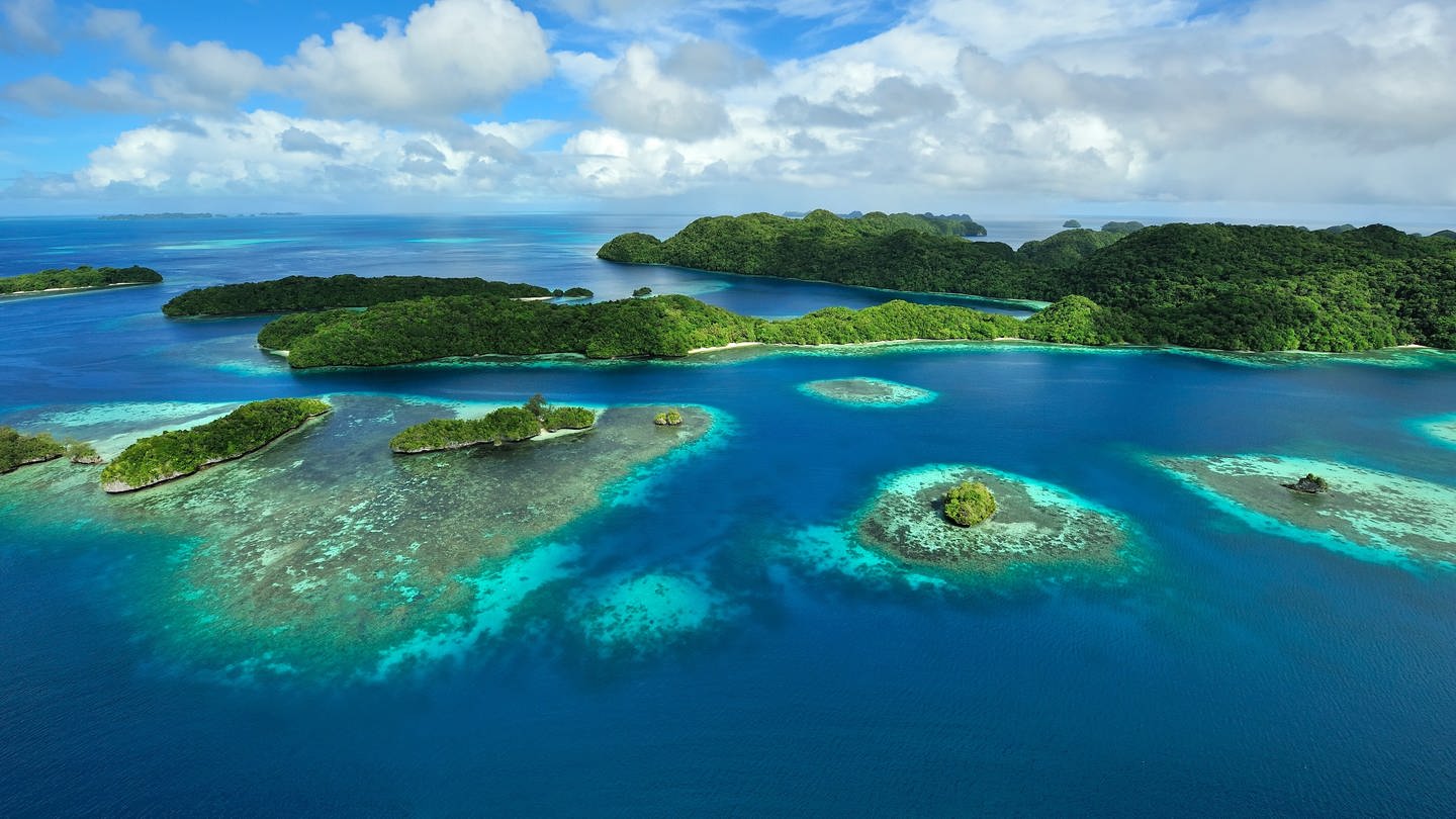 Philippinische Inseln um Palau